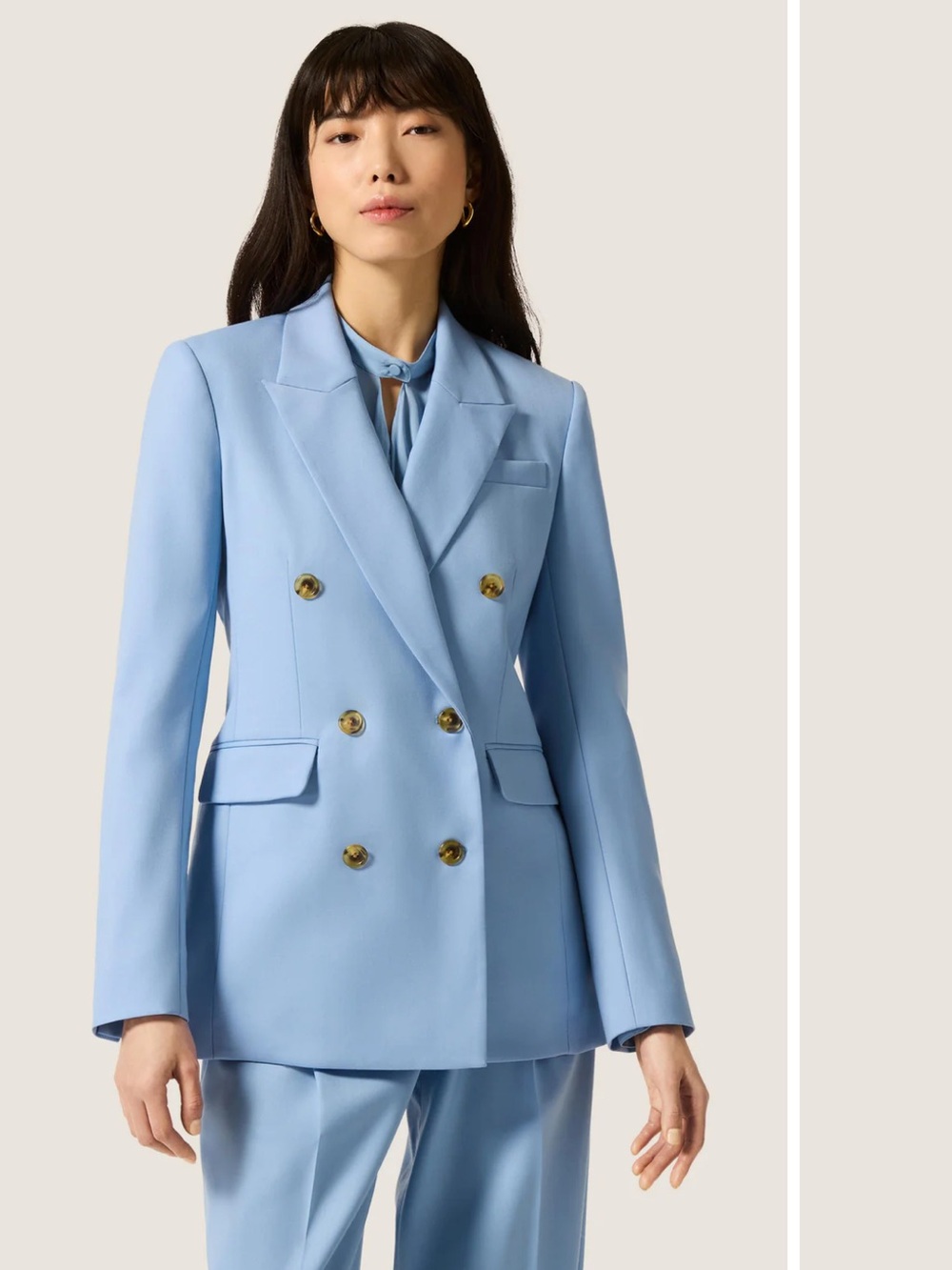 NWOT Argent Double Breasted Blazer